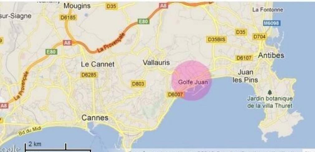 Studios A Golfe Juan Exterior foto